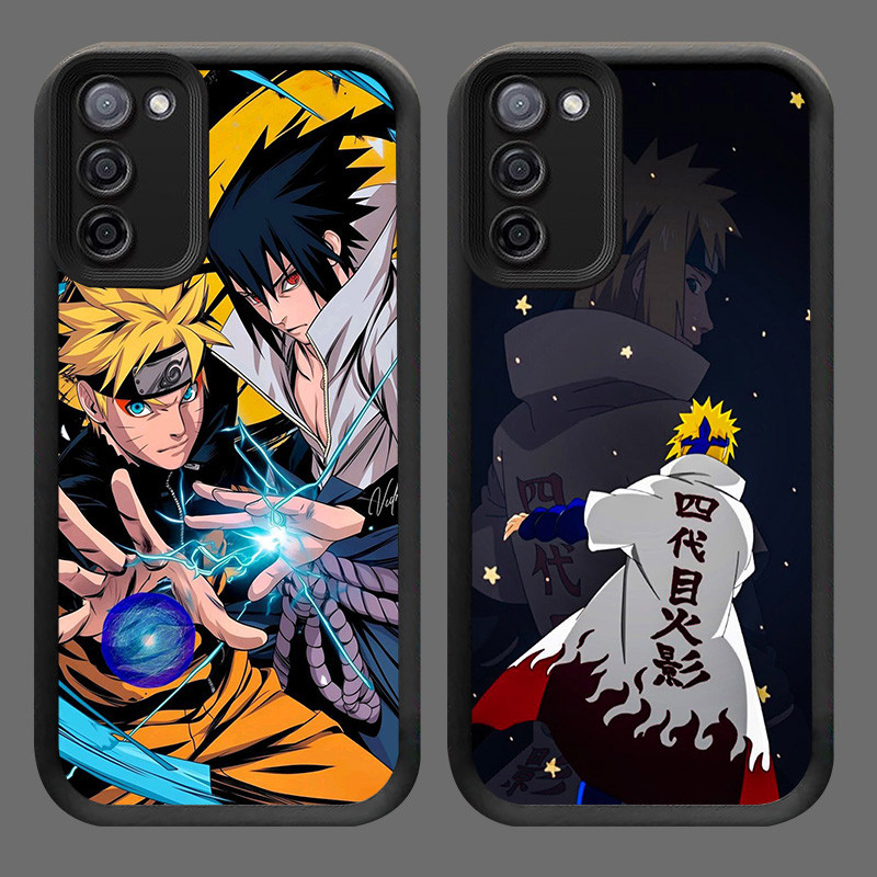 U-6 Anime Naruto Casing untuk Samsung A02S M02 A03S A02 F02S M02S A03 Core Kasus Pelindung
