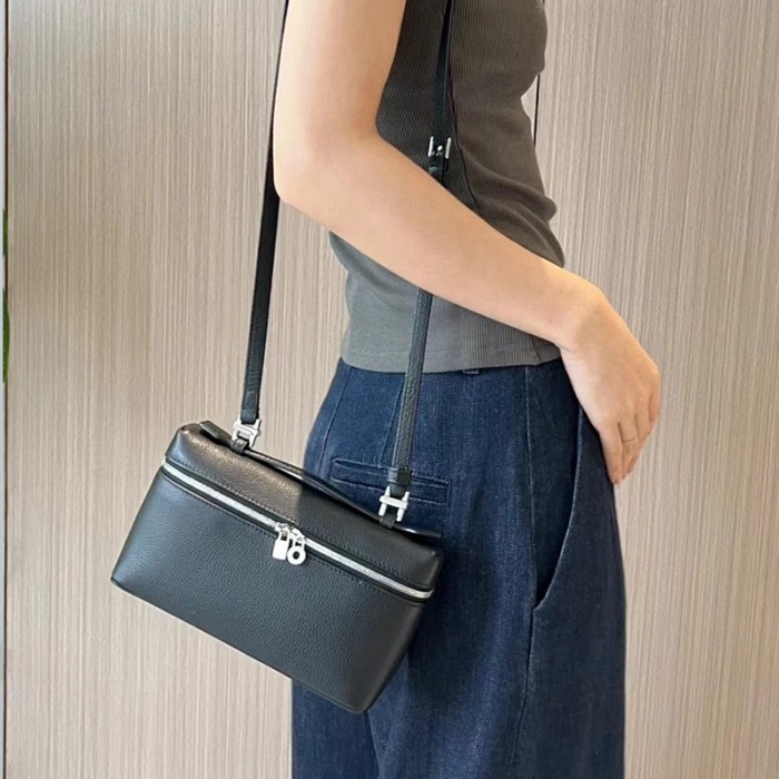 The Same Style Of Genuine Leather Women's Bag, Simple And Versatile One-shoulder Cross-body Box Bag