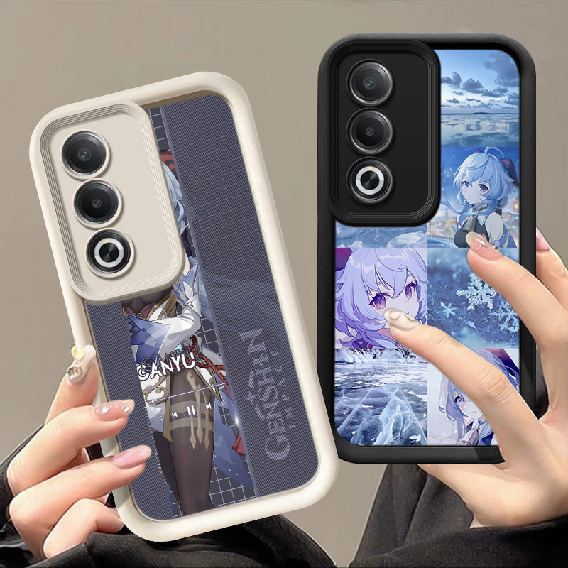 Casing Hp OPPO F5 F7 F11 F9 Pro A93 2020 A76 A96 4G PP2 Genshin Impact Ganyu Silikon TPU Pelindung K