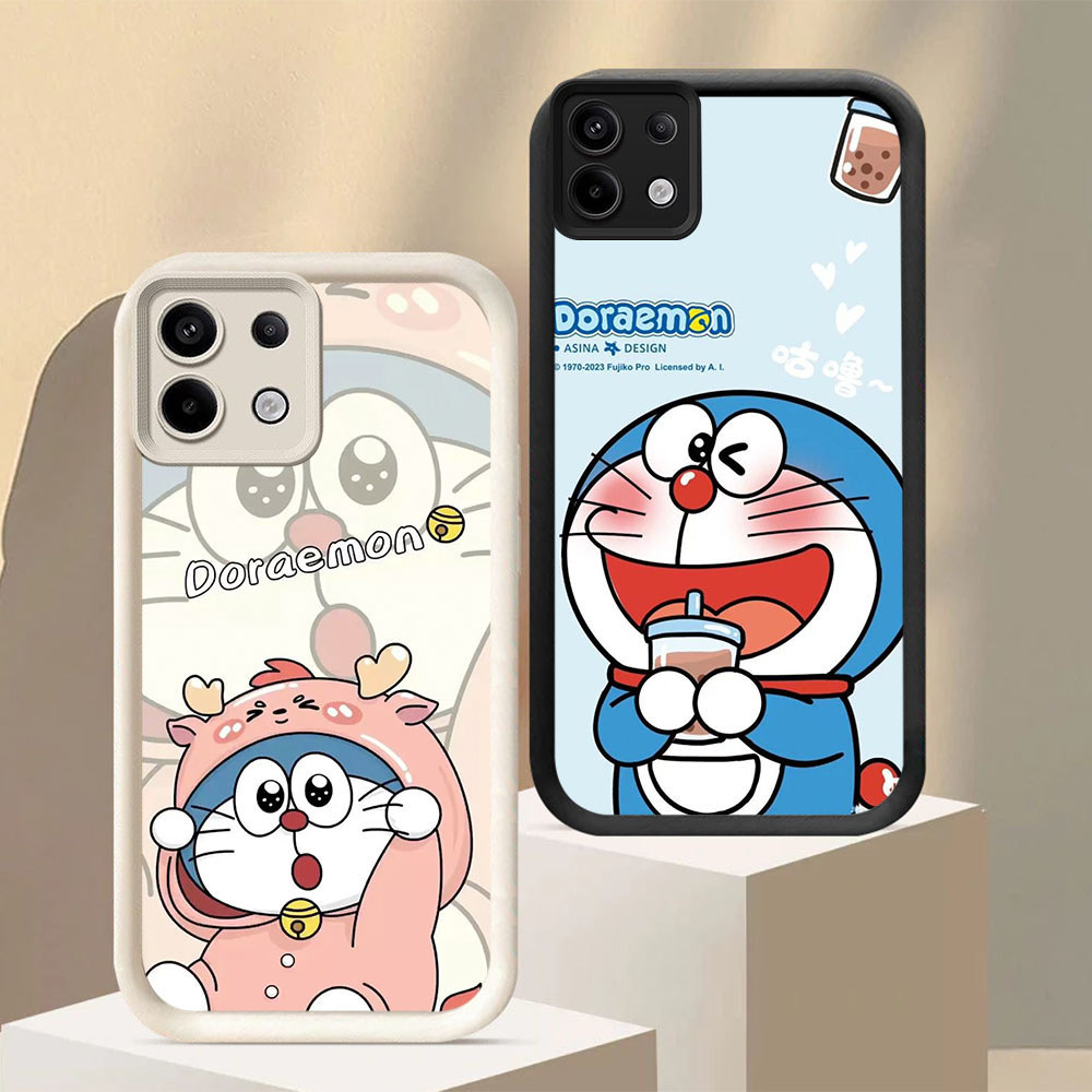 MP-77 Doraemon Shocking Silikon Casing untuk Infinix Tecno ITEL Smart POP Spark Pova 20 7 6 P65 GO A
