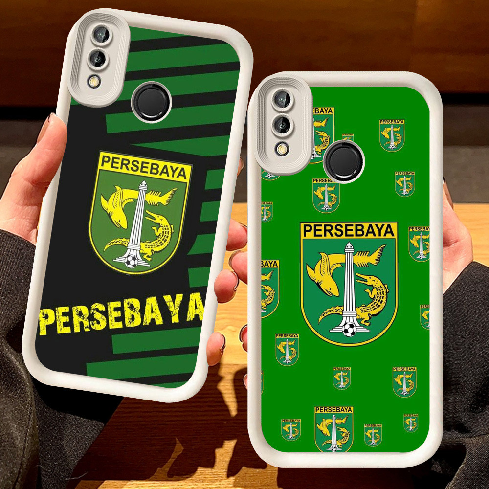 G-35 PERSEBAYA Casing untuk VIVO Y83 Y93 Y91C V15 Y95 Y91 Hitam dan putih