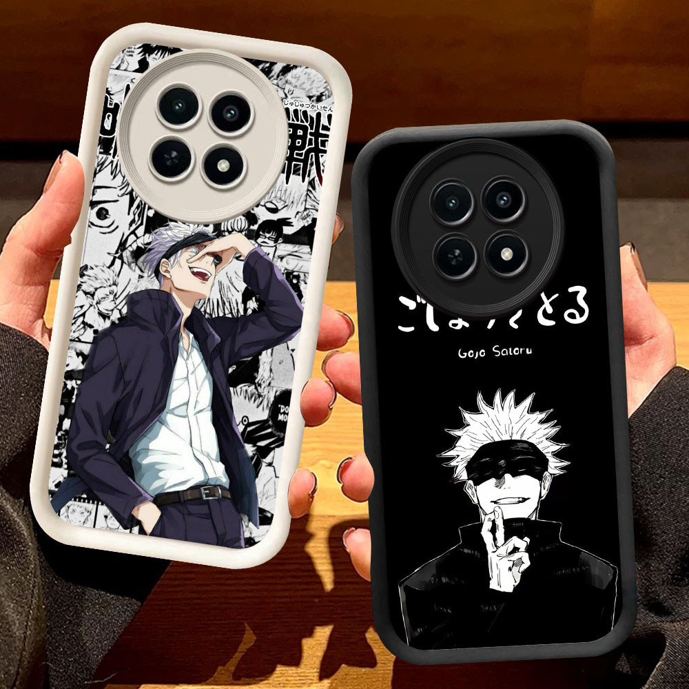 TF-12 Jujutsu Kaisen Murah Casing HP TPU Anti Gores Realme 12 12X 13 C65 P1 Narzo N65 70 Pro Plus