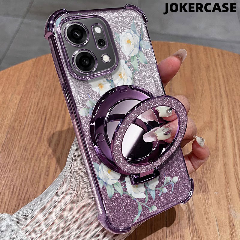 Case Realme 5i C17 C63 Note 60 C71 C75 Braket Cermin Untuk Case Realme 7i C2 C11 C20 C53 Glitter Car