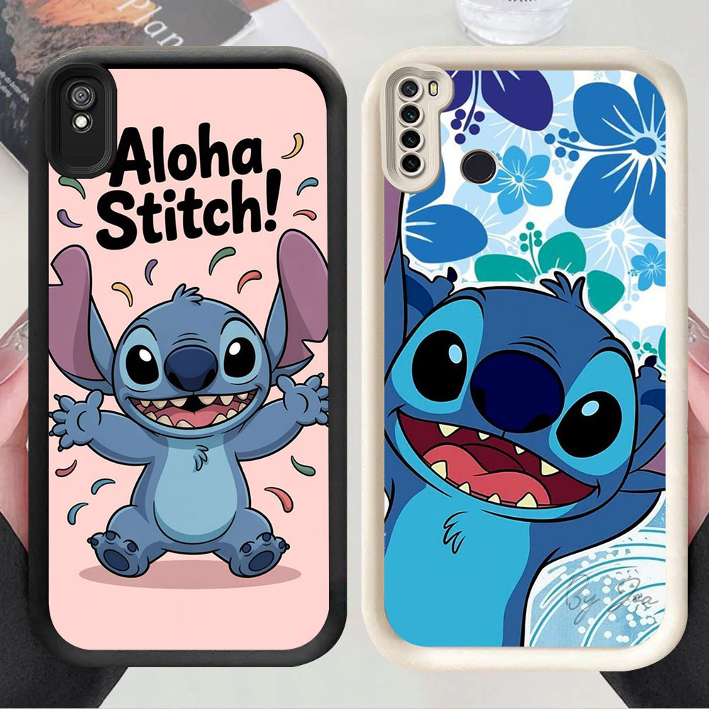 US-57 Stitch Silikon lembut Casing untuk Xiaomi Redmi Note 6A 9A 7 9T Pro