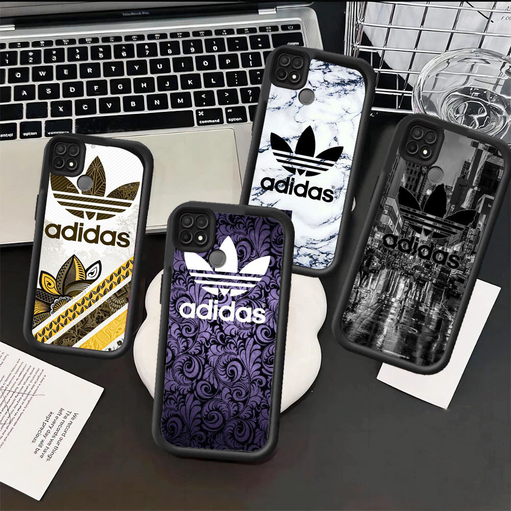 GY1 adidas Hp Plating Casing untuk OPPO A77 A93 A96 A95 A77s A78 A91 A92 A9 2020 5G TPU material