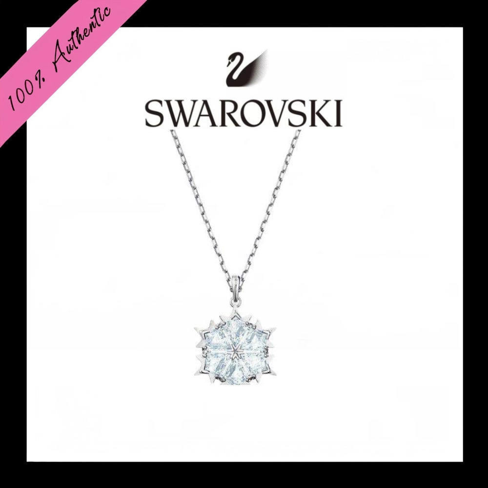 Perhiasan Swarovski Snow Necklace Crystal Pendant Women's Necklace Women's Gift
