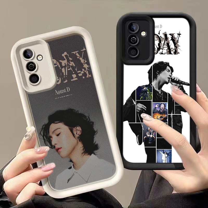 HA144 BTS SUGA AgustD D Day Design Untuk Samsung Casing hp Softcase Silikon Kasing untuk Samsung  A1