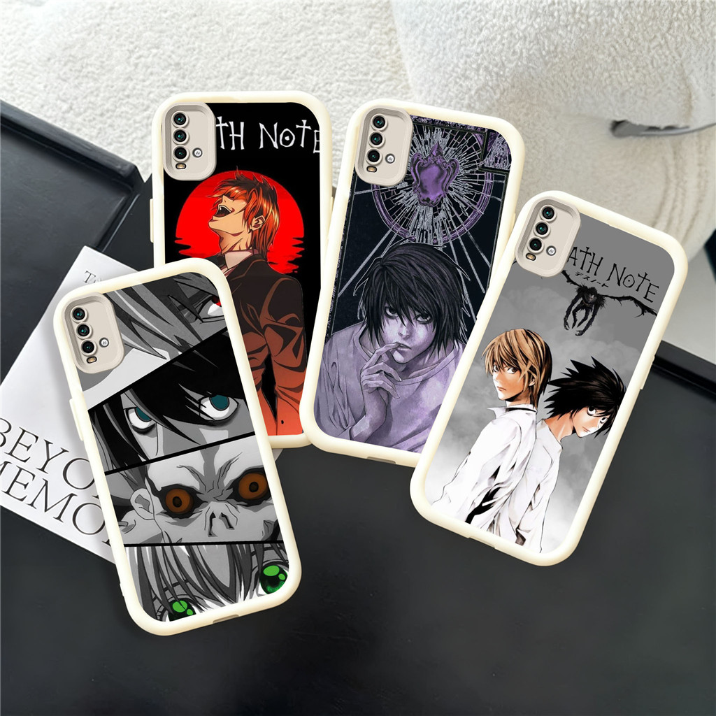 DY11 Death Note Casing untuk Xiaomi Redmi Note 10s 13 12 10 11 Pro 5G TPU soft shell material