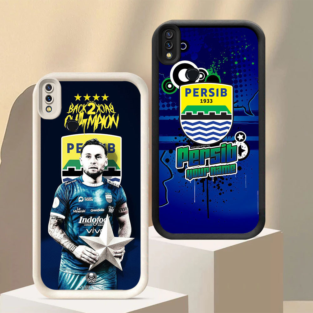 PW-25 Persib Bandung Silikon Casing untuk Samsung A20S J2 A21S A10S A56 A10 A11 A30 A36 A20 Prime