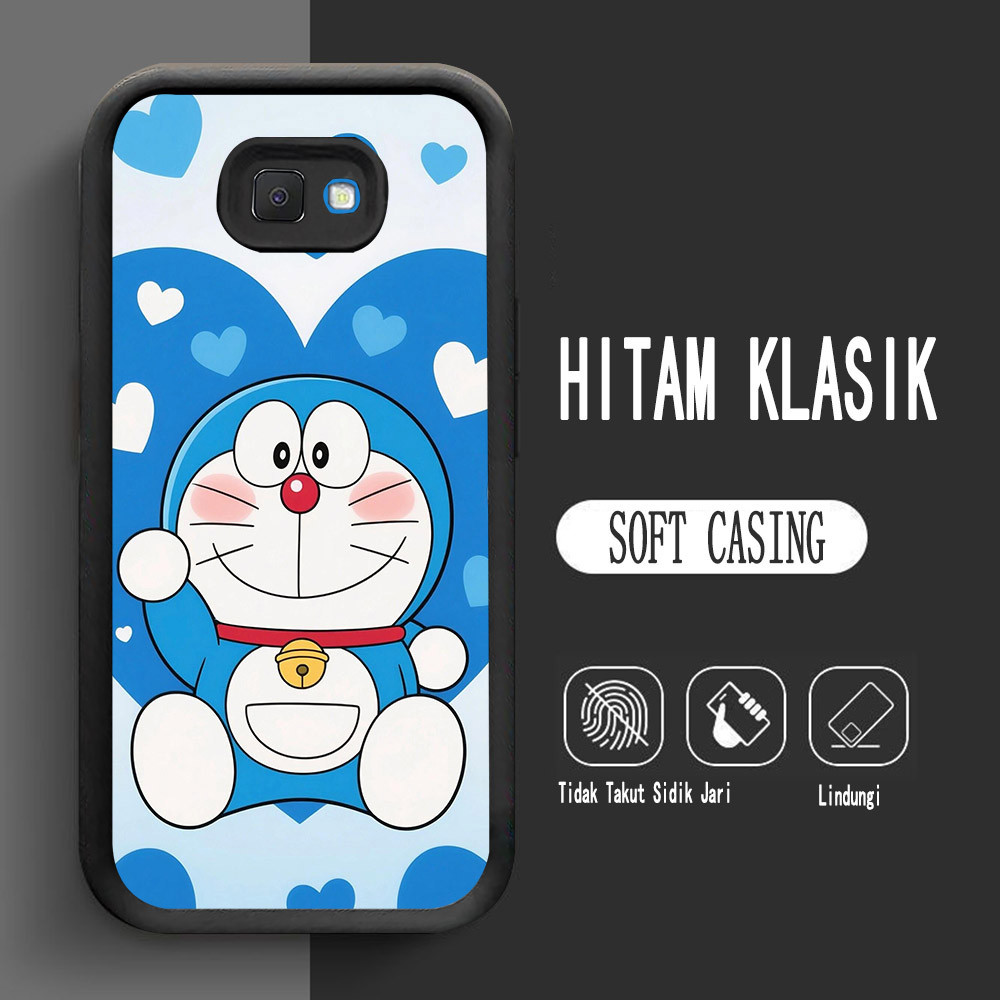 Casing untuk Samsung J4 J2 J7 J6 Prime Plus Pro Lembut L-22 Doraemon