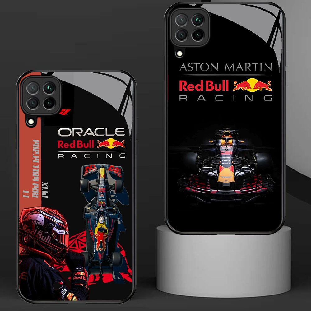 KD-84 Red Bull F1 HD Glass Casing untuk Samsung A12 M32 M12 A22 5G