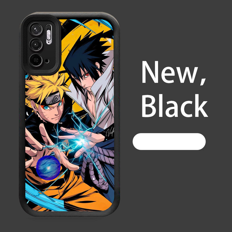 Case Casing untuk Xiaomi Redmi Note 10T 10S 10 2022 Pro 5G W-18 Naruto