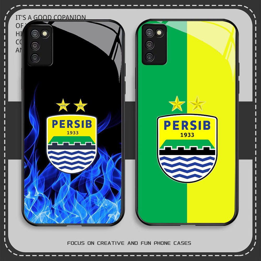 HR-26 Persib Bandung HD Glass Casing untuk Samsung A03S A71 M02S A02S A51
