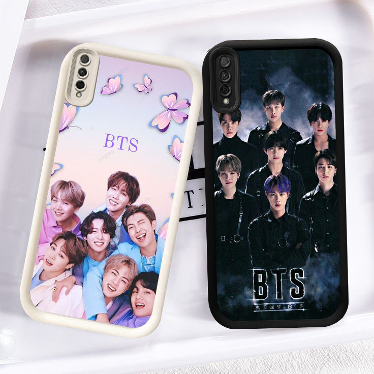 EE-9 BTS Casing ponsel ringan Samsung Core A50s A02 A30s A7 M02 A50 A03 2018