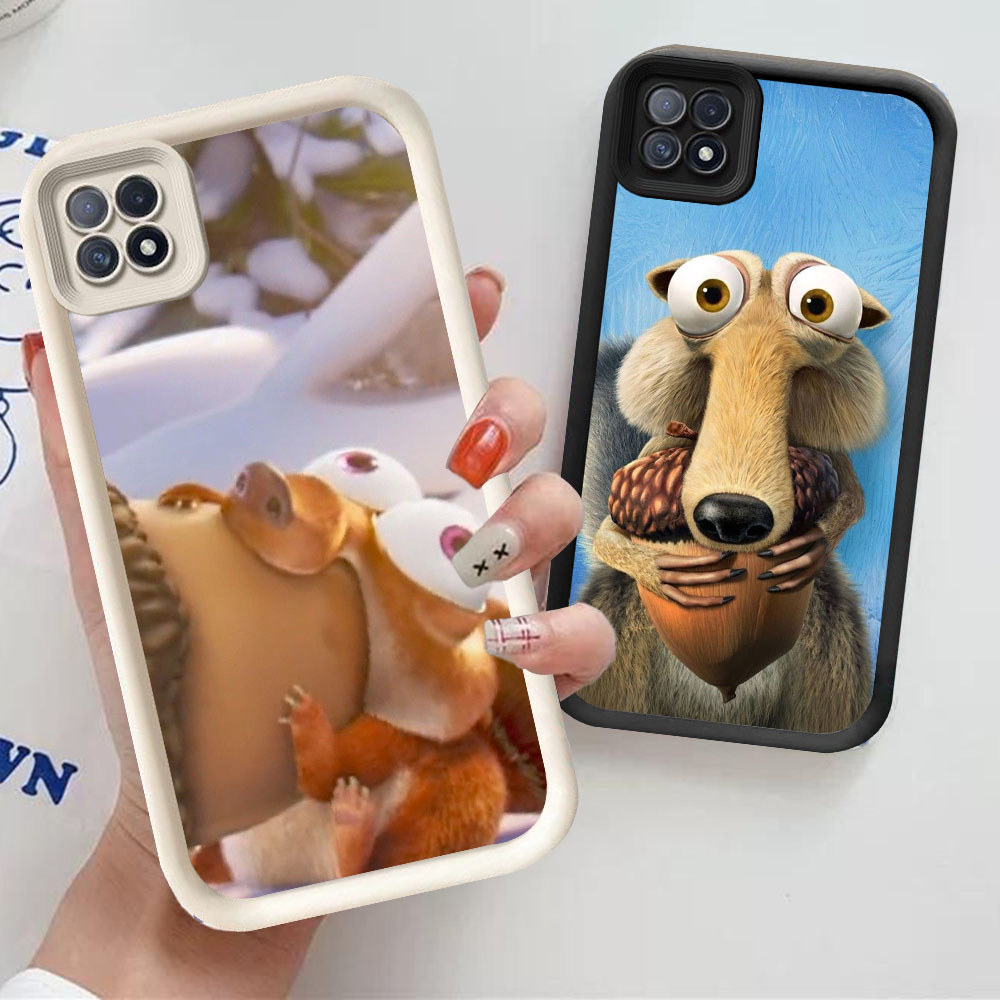 YM-58 Zaman Es Casing ponsel tipis Realme Narzo N63 Real 50A C20 N53 C11 C31 C35 C20A 2021 Prime