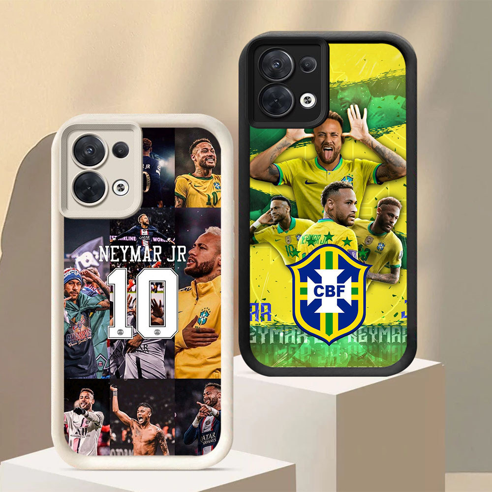 MP-88 Neymar Barcelona Shocking Silikon Casing untuk OPPO Reno 8 7Z 7 8Z F21S F21 Pro Lite 5G