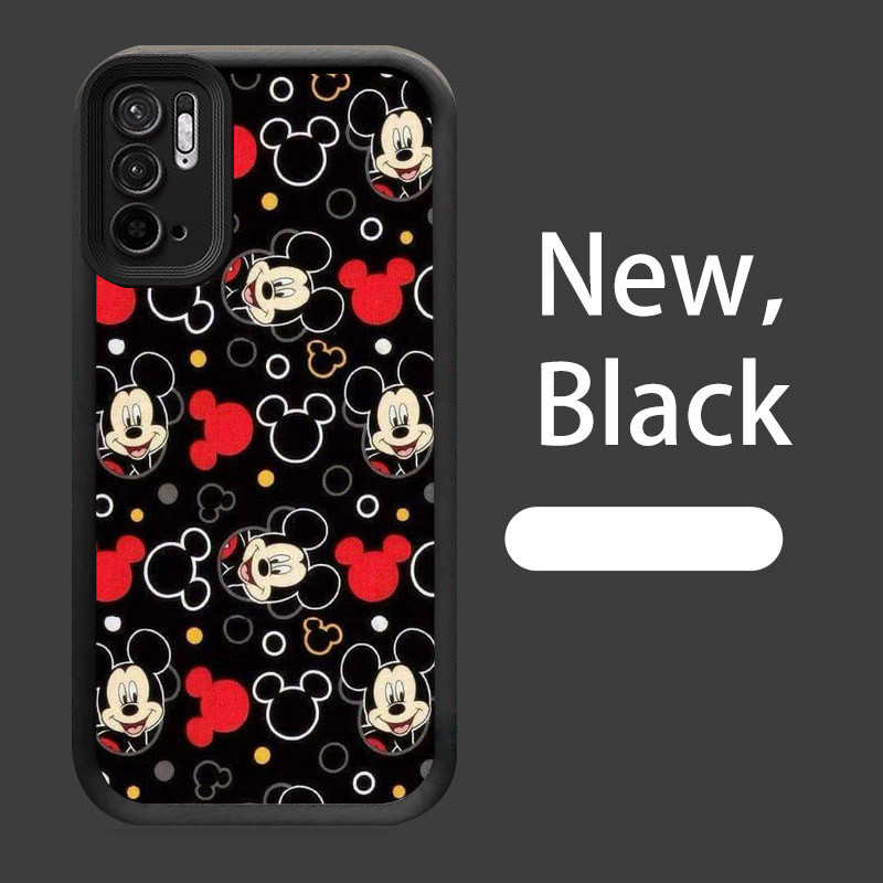 B-12 Mickey Mouse Casing untuk Xiaomi Redmi Note 10T 10 2022 10S Pro 5G Silikon Case