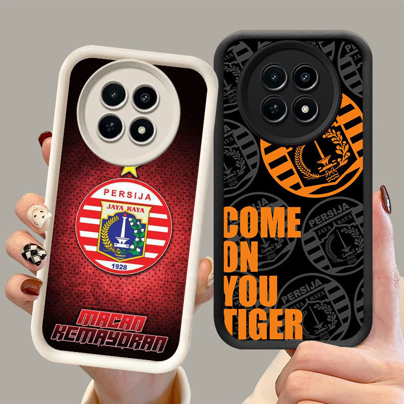 TF-23 Persija jakarta Murah Casing HP TPU Anti Gores Realme 12 12X 13 C65 P1 Narzo N65 70 Pro Plus