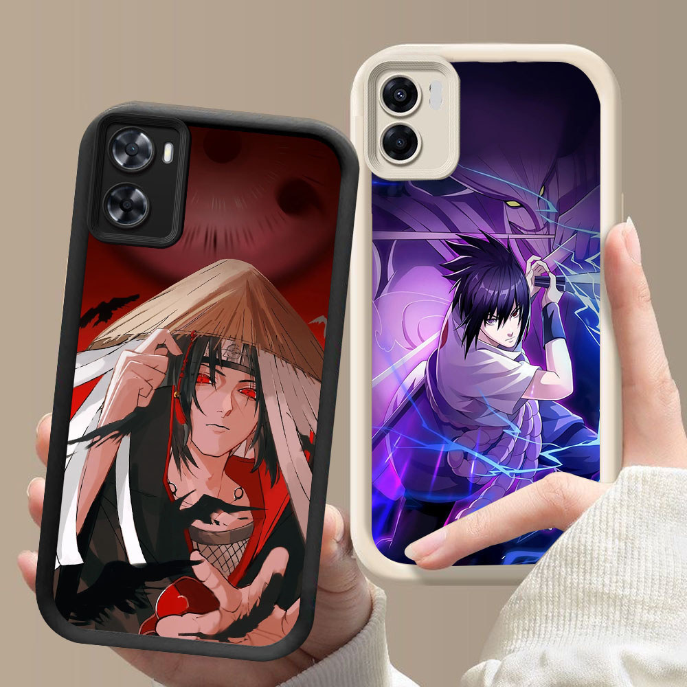 SM-57 Naruto Anime Murah Casing HP TPU Anti Gores OPPO A57 A57e A36 A96 A77 A76 A77s A57s F5