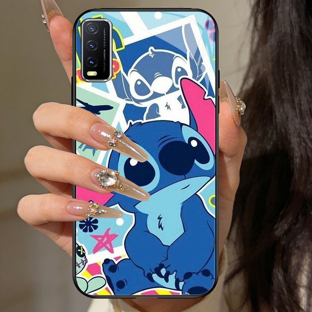 TT-83 Stitch Casing hp kaca VIVO Y20s Y50 Y03 Y30 V50 Y29 Y20 S1 Y20i V15 Pro Lite