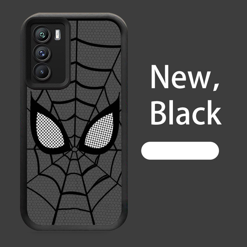 B-6 Spider-Man Casing untuk Realme 7i C75 C71 C2s C17 14X C2 C73 Silikon Case