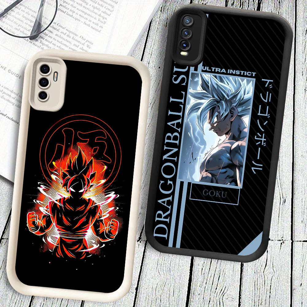 KD-90 Son Goku Shockproof Casing untuk VIVO Y20 Y20i Y11S S1 Y20S Y12S iQOO 13 V19 V50 Lite Pro