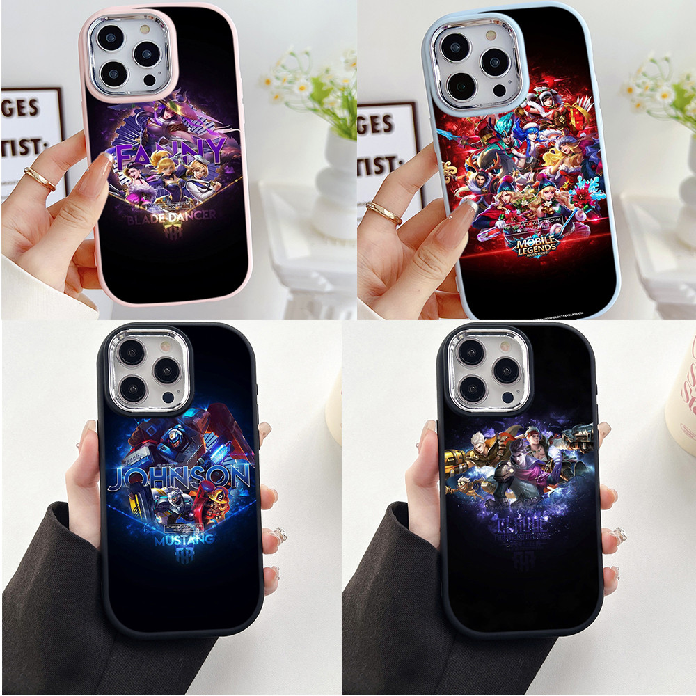 Casing Hp Tecno Redmi 12 12C 10 10C 10A 9 9C 9A 9T Casing Ponsel Lembut Bingkai lensa berlapis mewah