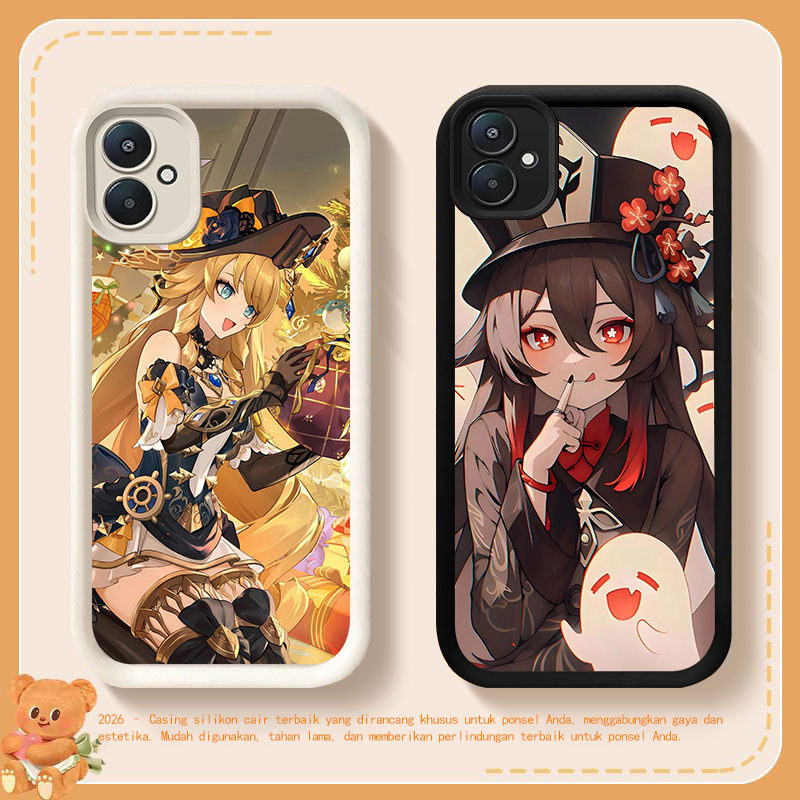 YE-20 Genshin Impact Silicone Casing untuk Xiaomi Redmi Note 7 9T 13C K60 6A 9A A2 A1 Ultra Pro