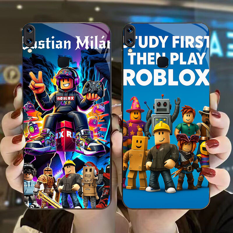 MK-66 Play ROBLOX KACA Glass Casing untuk Samsung A20S A30 A11 M10S A40S A20 M30S A31 M11 A21S M01S 