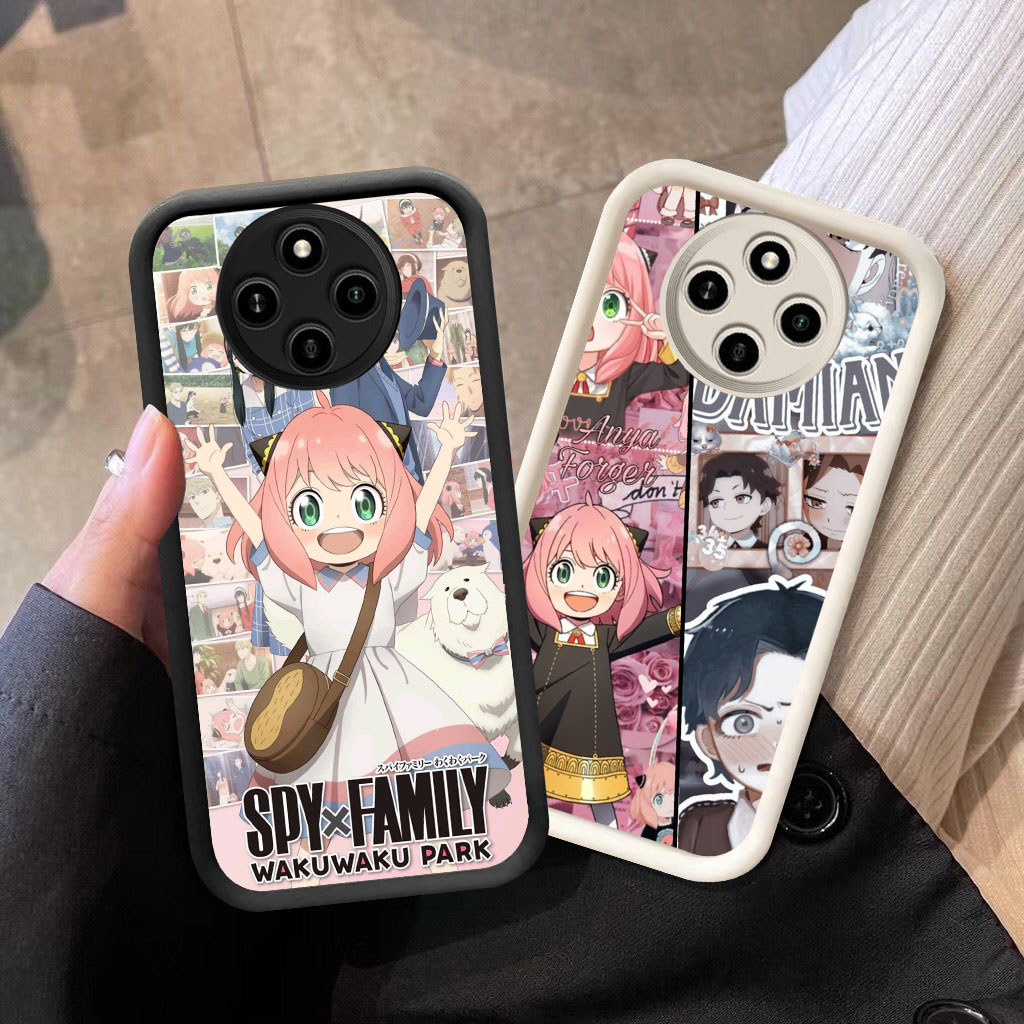 YM-53 Spy x Family Casing ponsel tipis Xiaomi Poco C75 X3 C61