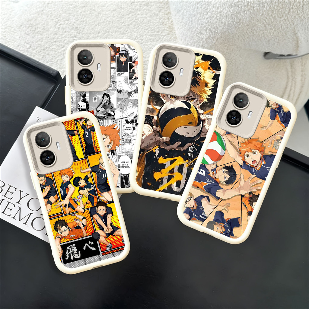 DY24 Haikyuu Anime Casing untuk OPPO A98 F15 F17 F25 F21 F23 F19S F11 F19 Pro 5G TPU soft shell mate