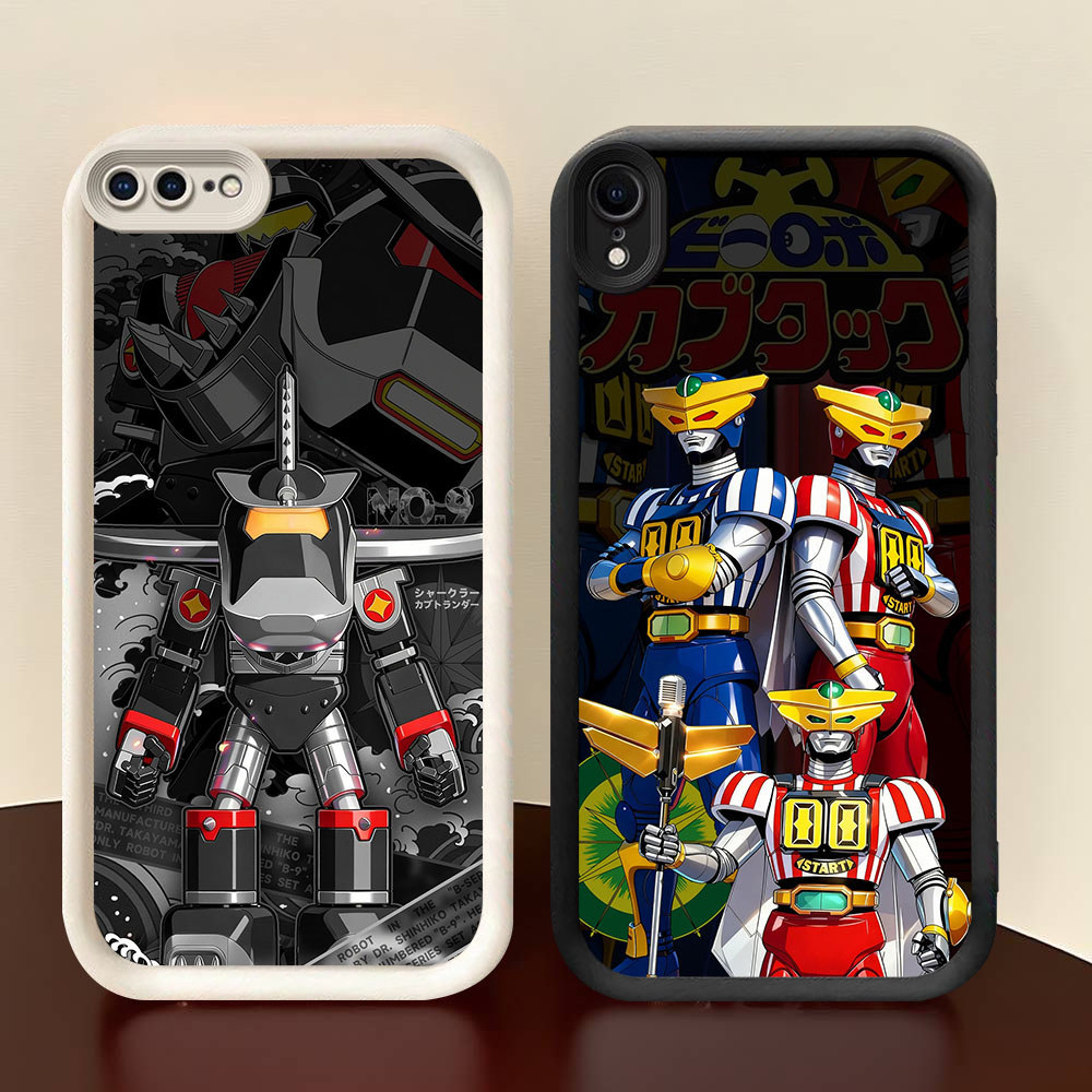 HR-62 Iron Man Treasure Shockproof Casing untuk iPhone XR X XS 6 7 8 Max Plus