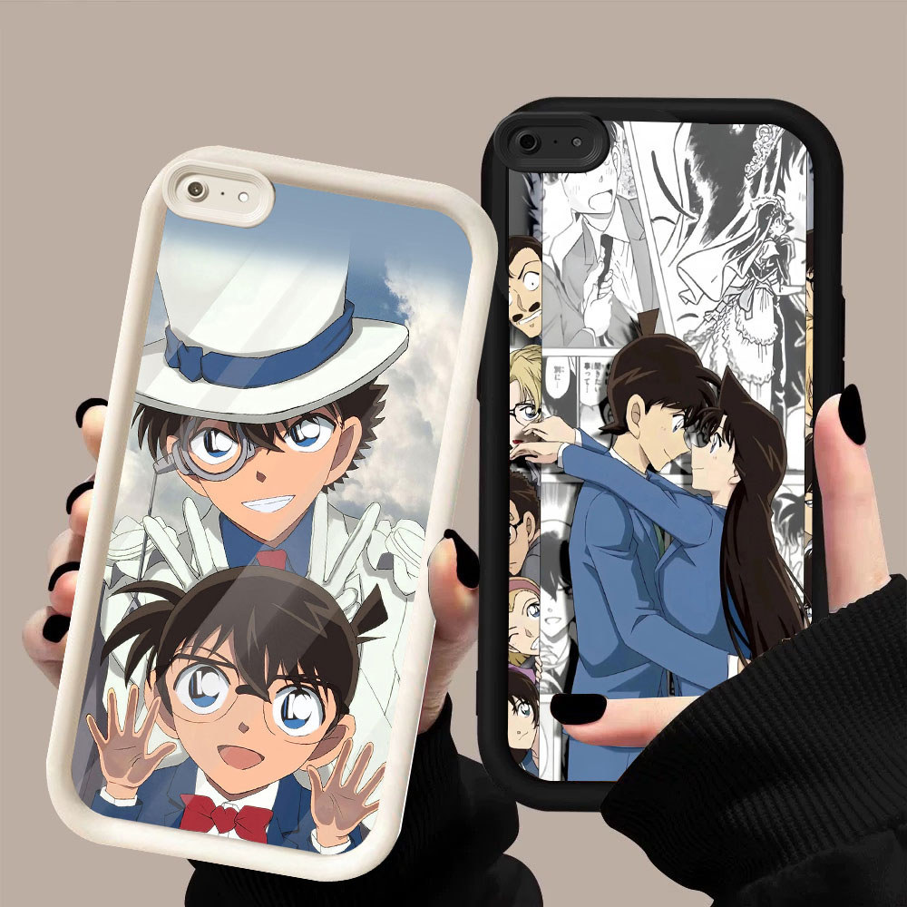 SM-46 Detective Conan Murah Casing HP TPU Anti Gores Realme C30 C30S C15 12 P1 Narzo 50i Prime Pro P