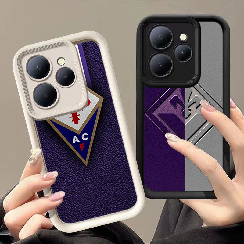 Casing Hp Realme 5 5i 5s 6i 7i 8 Pro 8S 12 Plus 12+ 12X 13 12 Pro+ C17 4G 5G PP128 FIORENTINA FC Sil