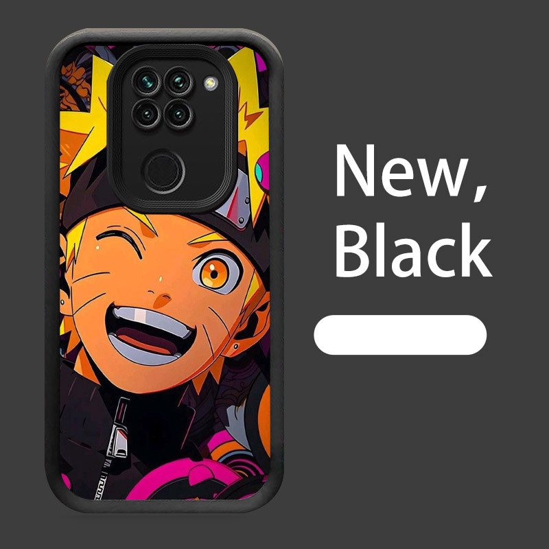 B-10 Naruto Casing untuk Xiaomi Redmi Note 9S 8 9 Pro Max Silikon Case