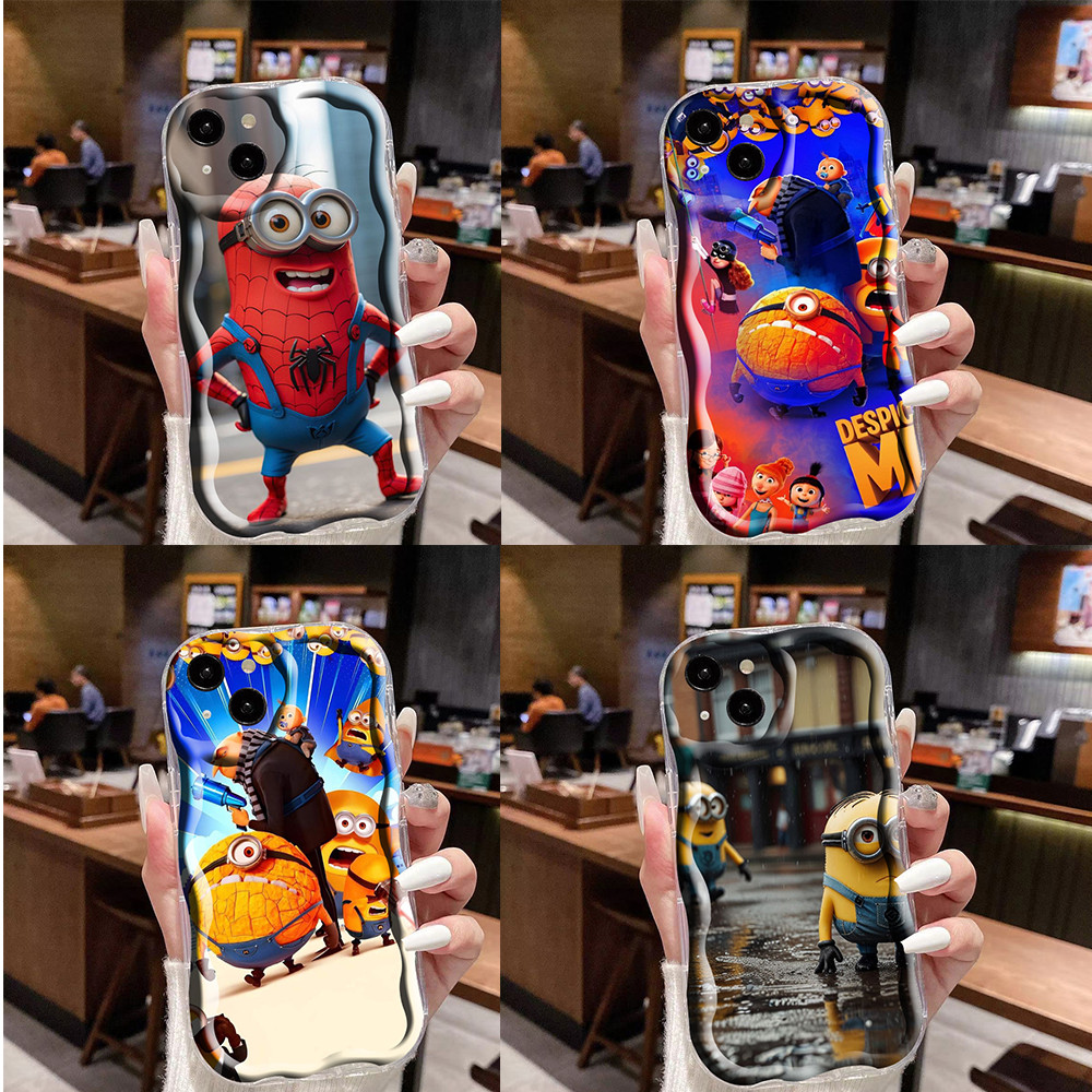 Casing Hp OPPO A53 A33 2020 A58 A78 A76 A36 A39 A94 A79 A92 A52 A72 A92S A53s Transparent wavy Kasus