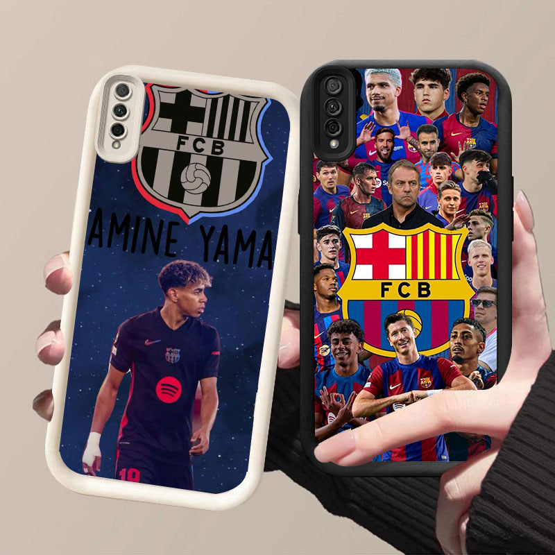 HL-51 Football Star Yamar Silikon lembut Casing untuk Samsung A50 A7 Core A02 A50s A03 A30s M02 2018