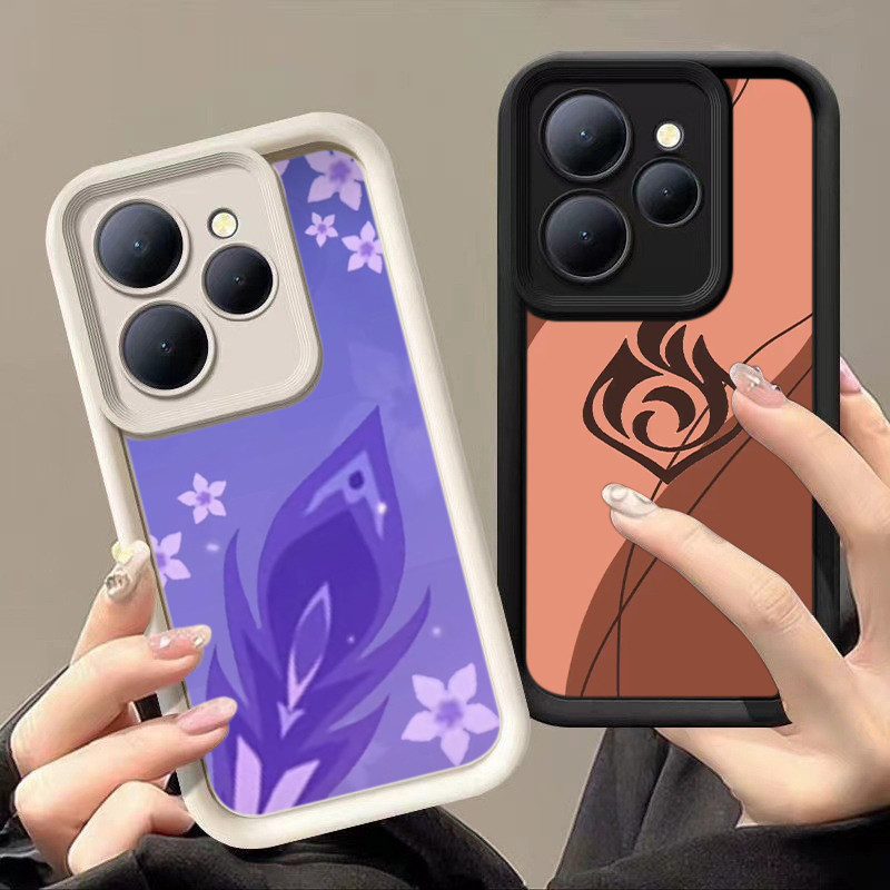 Casing Hp Realme 5 5i 5s 6i 7i 8 Pro 8S 12 Plus 12+ 12X 13 12 Pro+ C17 4G 5G PP130 Genshin Impact Ac
