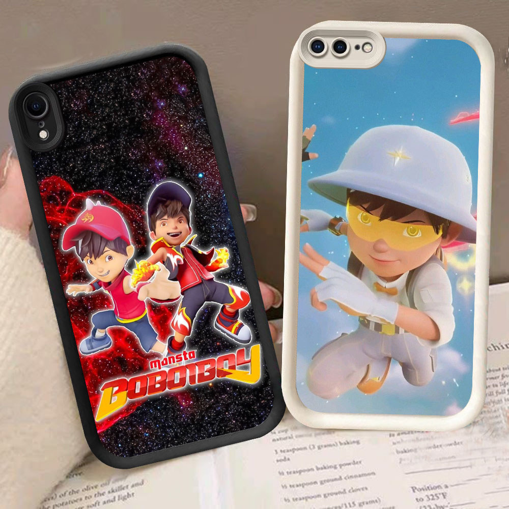 Casing HP TPU Anti Gores X iPhone XS XR 6 7 8 Max Plus YR-64 Cartoon Boboiboy