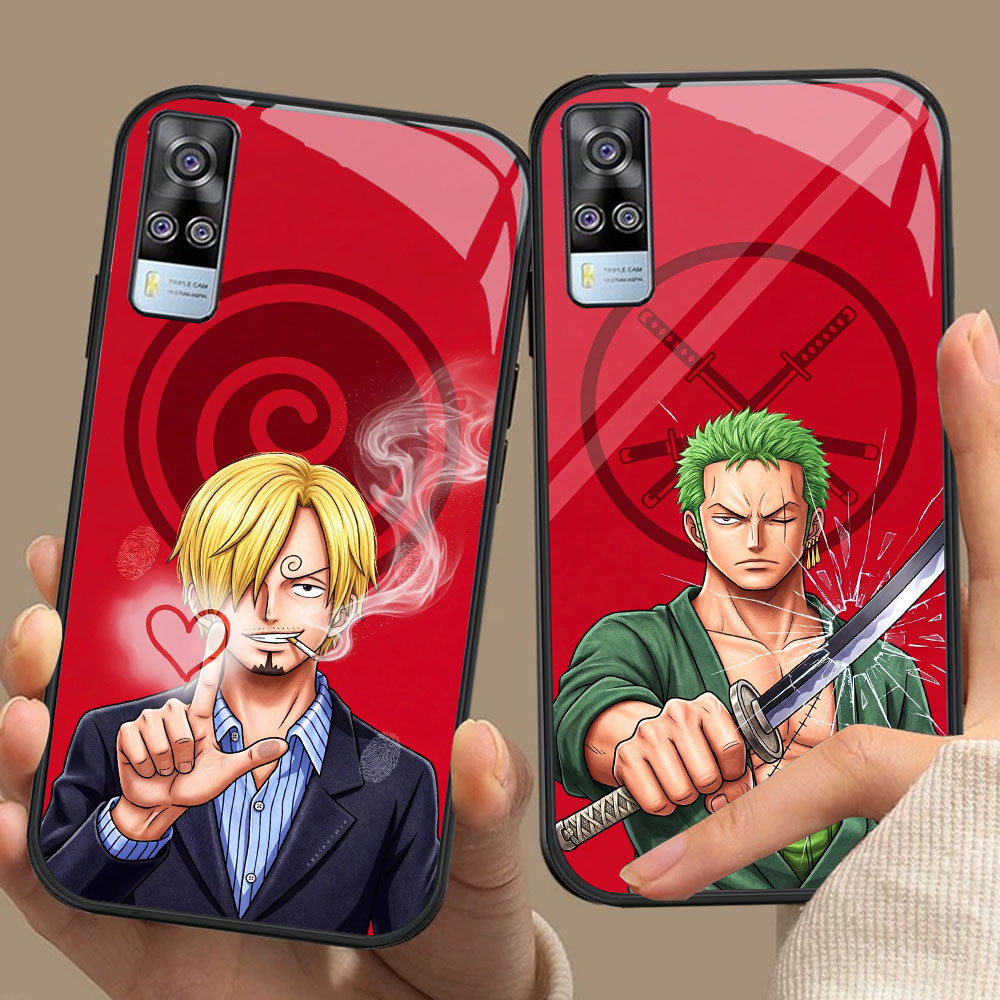 SM-80 Cool One Piece HD Glass Casing untuk VIVO Y51 V21E Y31 Y52 V21S V21 V20 Y53S