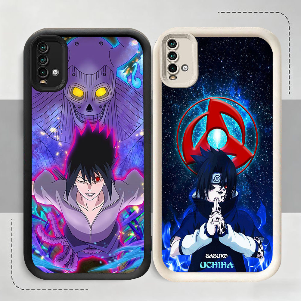 HR-89 Uchiha Sasuke Shockproof Casing untuk Xiaomi Redmi Note 11 11S 11T SE POCO X7 Pro