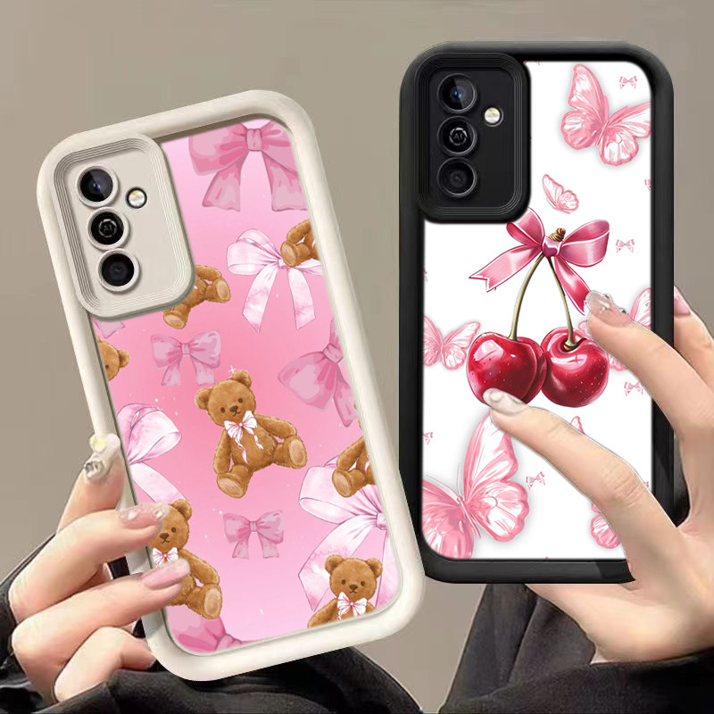 HA145 Butterfly Bowknot Untuk Samsung Casing hp Softcase Silikon Kasing untuk Samsung A12 A10s A20s 