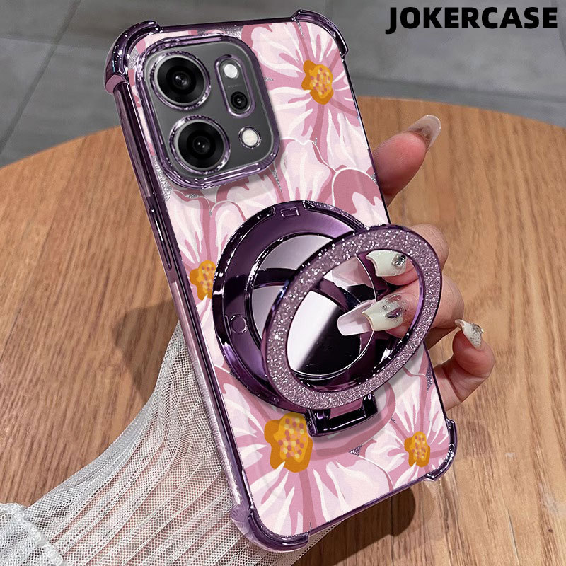 Case Realme 5i C17 C63 Note 60 C71 C75 Braket Cermin Untuk Case Realme 7i C2 C11 C20 C53 Glitter Car