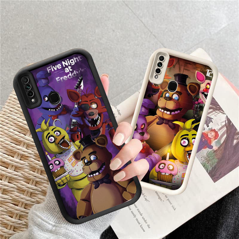 YW-24 FNAF Casing ponsel tipis OPPO Reno F15 3 A91 A31 2020