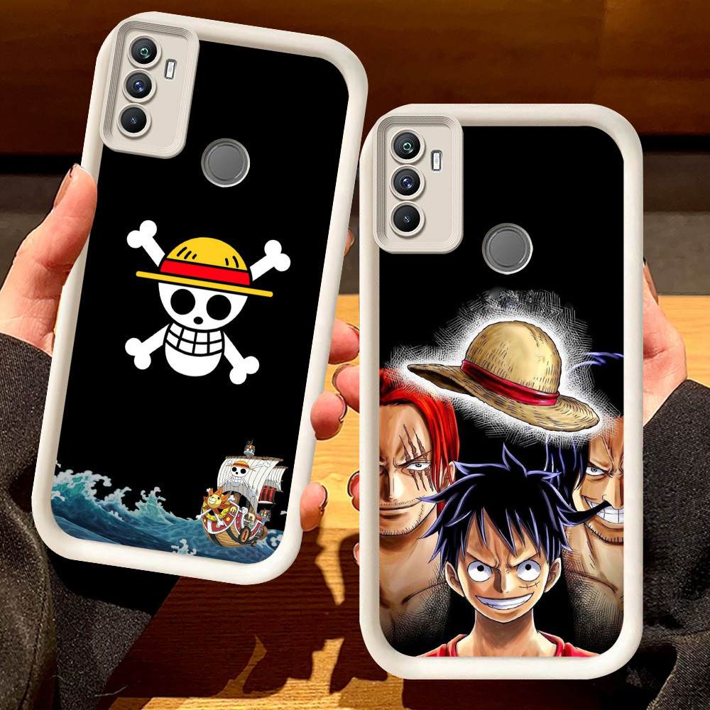 G-75 One Piece Casing untuk OPPO A33 A53S A53 2020 Hitam dan putih