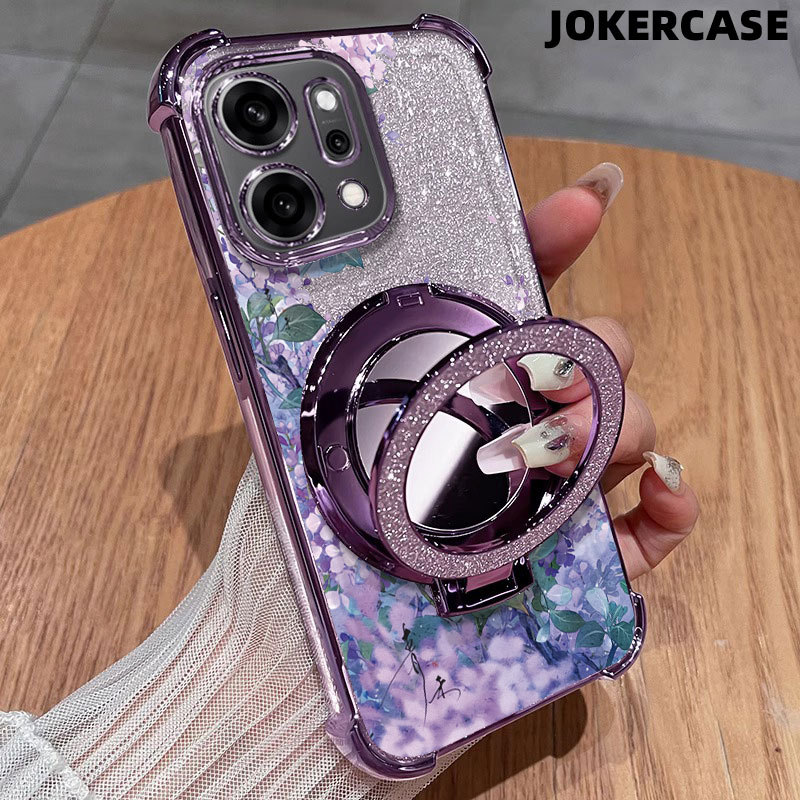 Case Realme 5i C17 C63 Note 60 C71 C75 Braket Cermin Untuk Case Realme 7i C2 C11 C20 C53 Glitter Car