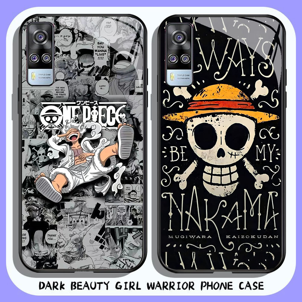 HR-77 One Piece HD Glass Casing untuk VIVO Y51 V21E Y31 Y52 V21S V21 V20 Y53S