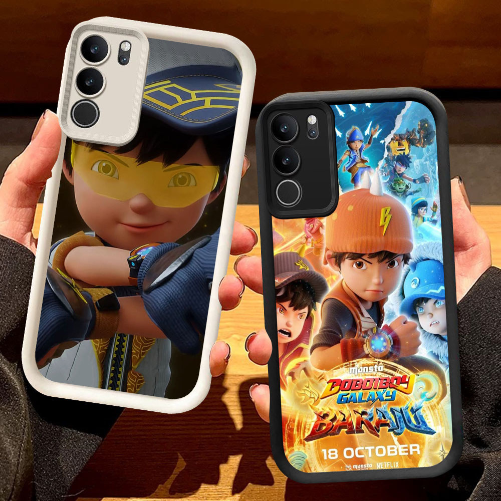 TF-1 Anime Boboiboy Casing HP Untuk VIVO Y19S Y200 Y300 V40 Lite Pro
