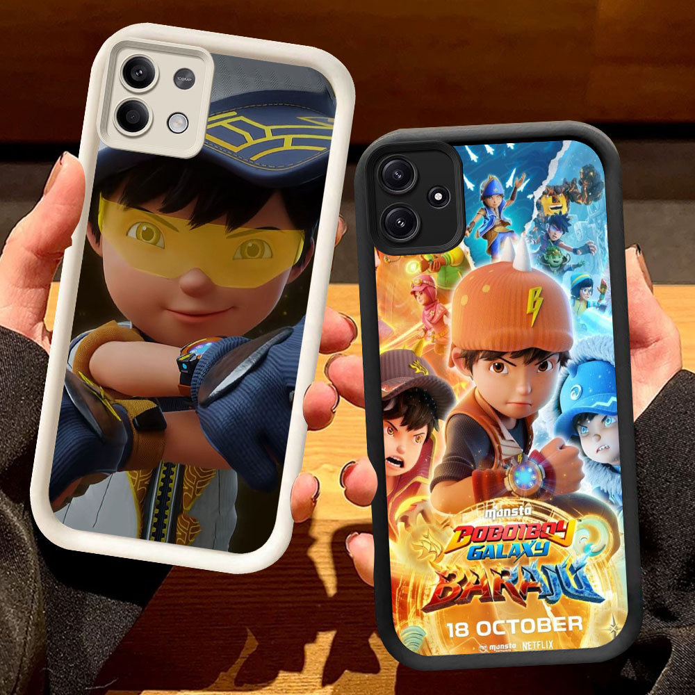TF-1 Anime Boboiboy Casing HP Untuk Xiaomi Redmi Note 12 13 14 Pro