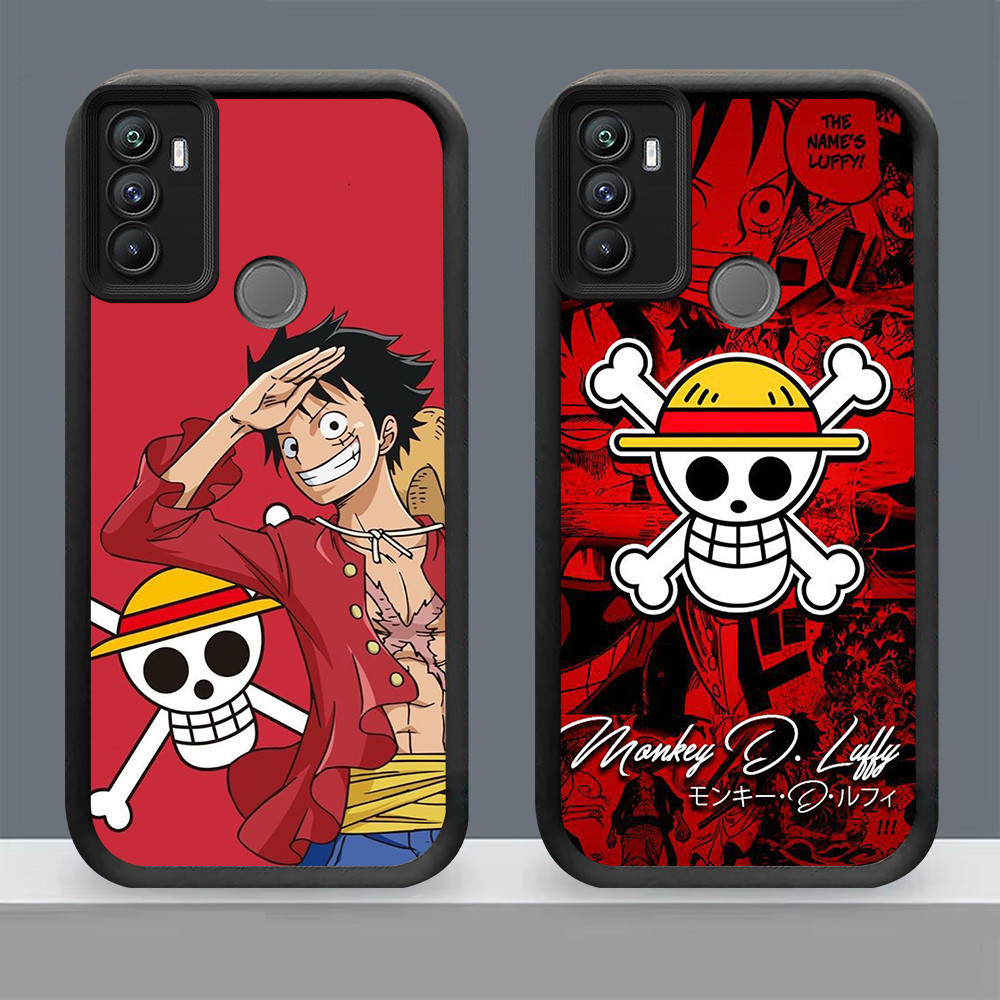 N-60 One Piece Luffy Soft Casing untuk OPPO A53 A53S A33 2020